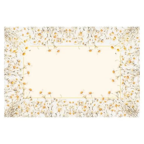 Toalha De Mesa NSW Decor 140x250cm Margarida 62218 (MP)