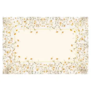 Toalha De Mesa NSW Decor 140x250cm Margarida 62218 (MP)