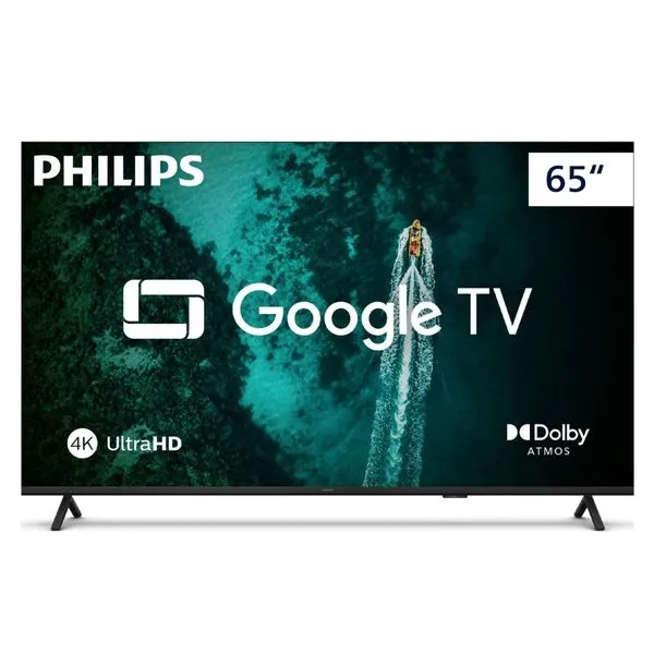 Smart TV 65" 4K Philips 65PUG7419/78 Google TV