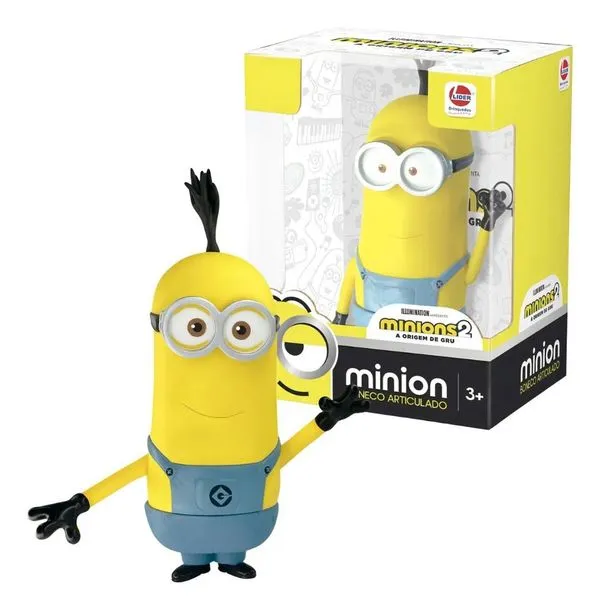Boneco Minion Kevin Meu Malvado Favorito Vinil Lider - 2788