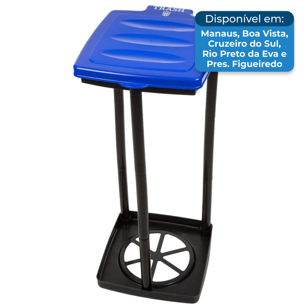 Suporte Portátil para Saco de Lixo Wakeman A-BI