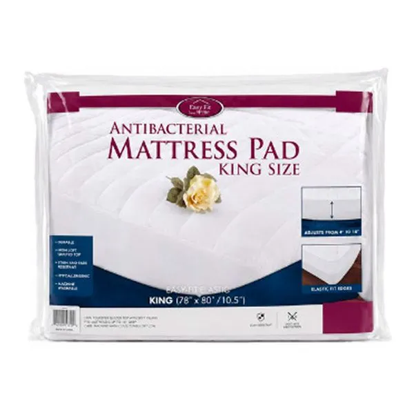 Protetor Para Colchão King Kennedy 198x203cm Branco (MP)