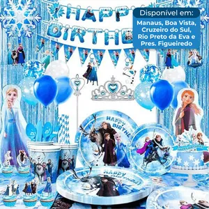 Kit Festa 145 Peças Frozen Fruitful Party A-BI