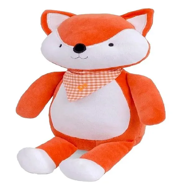 Pelúcia Zip Toys Raposa Fubá Antialérgico 40cm (MP)