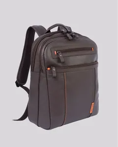 Mochila de Couro para Notebook Office | Paris 5655A CHOCOLATE