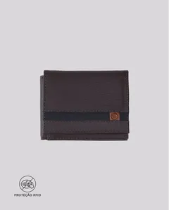 Carteira Dobravel RFID Cool | Siena 532AV MARROM