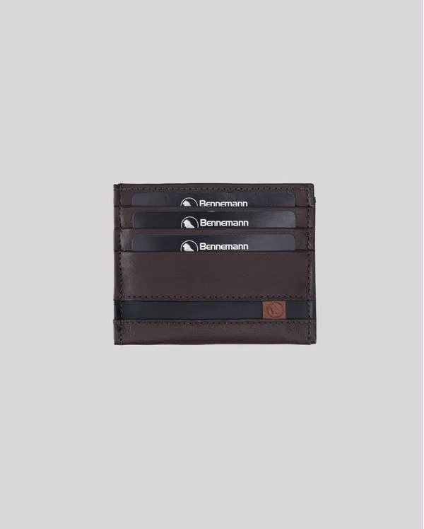 Mini Carteira de Couro Cnh | Siena 517AV MARROM