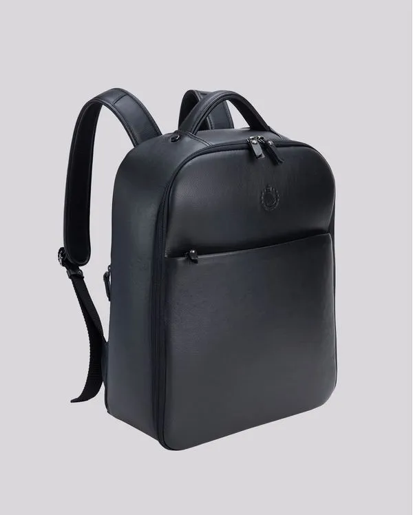 Mochila para Viagem Couro Slim | Madrid 6030I PRETO