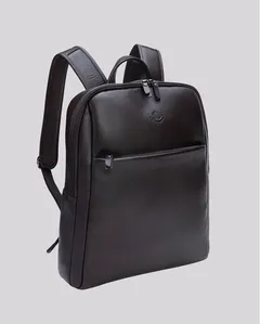 Mochila de Couro Slim | Madrid 6031I MARROM