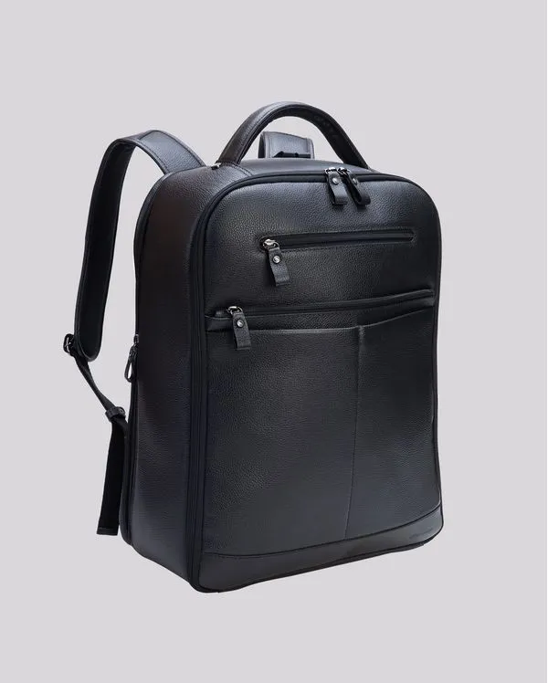 Mochila para Viagem Couro | Rome 5855F PRETO