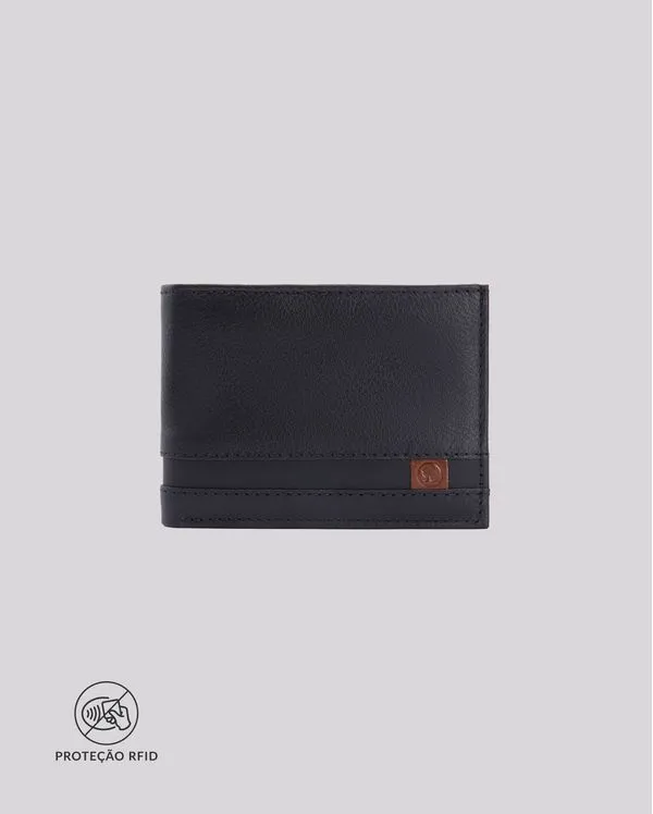 Carteira Slim RFID Cnh | Siena 531AV PRETO