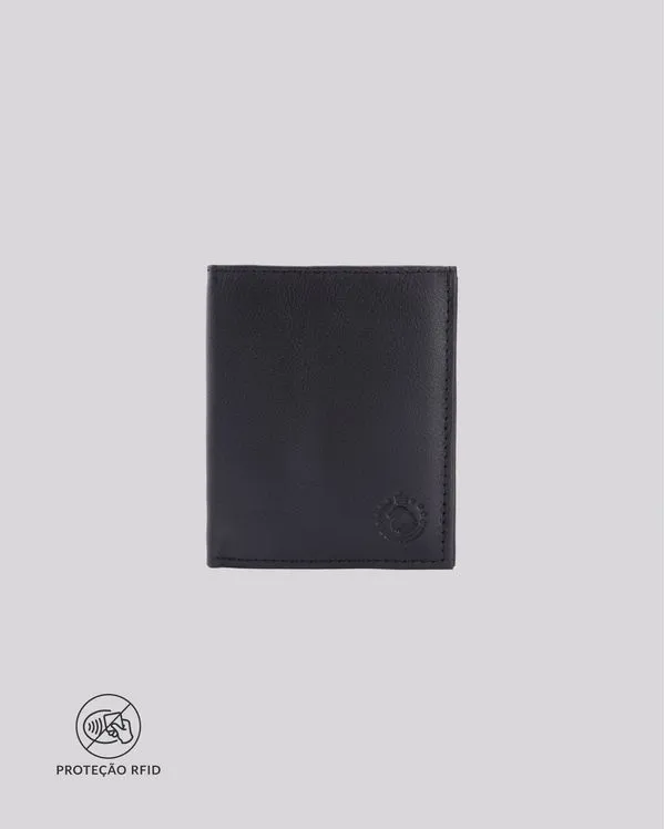 Carteira Dobravel Vertical RFID | Madrid 750I PRETO