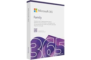 Microsoft 365 Family com Copilot + até 6TB de Armazenamento OneDrive (1TB por pessoa), 6 usuários - Word, Excel, PowerPoint,