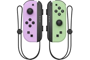 Controle de substituição para Nintendo Switch, alternativas para esquerdo e direito, controle de interruptor com suporte Turb