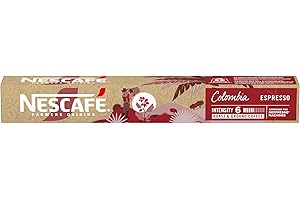 Café em Cápsula Compatível com Nespresso Nescafé Farmers Origins Colombia 10 Cápsulas