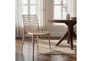 Kit 4 Cadeiras Gruvyer Jantar Preto, Nude, Vermelho Polipropileno 140kg Conforto Ergonômico Versátil Ideal p/Casa Escritorio