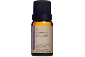 Via Aroma Óleo Essencial Para Aromatizador Natural Massagem 10Ml Lavanda