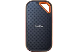 SanDisk SSD portátil Extreme Pro de 4 TB - até 2000 MB/s - USB-C, USB 3.2 Geração 2x2 - Unidade de estado sólido externa - SD
