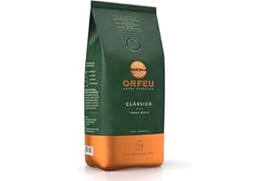 Orfeu Café Clássico em Grãos, 100% Arabica, Torra Média, 1kg