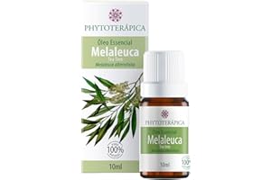 Óleo Essencial de Melaleuca (Tea Tree) Phytoterápica 10ml para Difusor, Massagem e Aromaterapia - 100% Puro e Natural