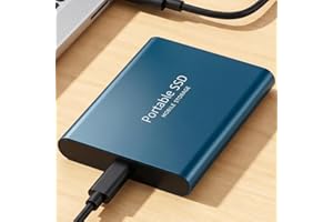 SSD portátil de 2 TB, unidade de estado sólido externa, expansão de armazenamento de grande capacidade para telefone e comput