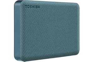 HD Externo Portátil Toshiba 4TB Canvio Advance USB 3.0 Verde - HDTCA40XG3CA