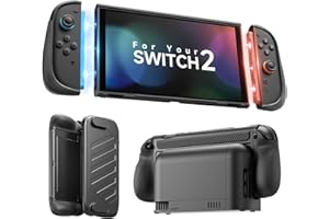 JSAUX Split Protective Case for Switch 2 with Front Cover