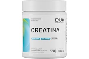 Creatina Monohidratada Sem Sabor - Pote 300g - Suplementação Treino Academia, Ganho Muscular Hipertrofia, Força Energia Resis