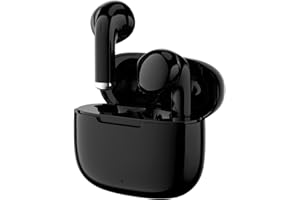 Fone de Ouvido Bluetooth 5.3, Graves Potentes, Drivers de 13mm, 14H de Reprodução, Resistência à Água, Fone sem fio tws, Pret
