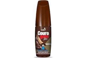Casa Km Polidor De Sapatos Couro Bom Flex Marrom 40Ml