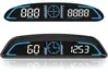 SinoTrack Velocímetro Gps Digital Universal Heads Up Display para Carro Grande Display Lcd de 5,5" Hud com Velocidade Mph Ale