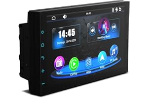 Central Multimídia 7pol Universal Mp5 CarPlay Android Auto Espelhamento Android IOS