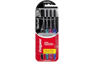 Colgate Escova De Dente Slim Soft 4 Unidades