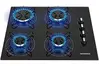 MONDIAL Cooktop a Gás, 4 Bocas, Preto/Inox, Bivolt - CTG-01