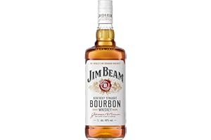 Bourbon Whiskey Jim Beam White 1L