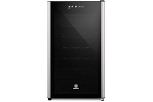 Adega Electrolux 34 Garrafas com Compressor Preta com LED 1 Porta WSF34