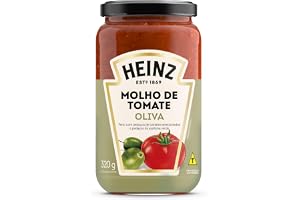 Heinz Molho de Tomate Rústico Oliva em vidro, 320G