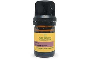 Óleo Essencial De Gerânio 5ml – 100% Puro Pura Botânica - Aromaterapia, Equilíbrio Emocional, Aroma Floral e Cuidados Naturai
