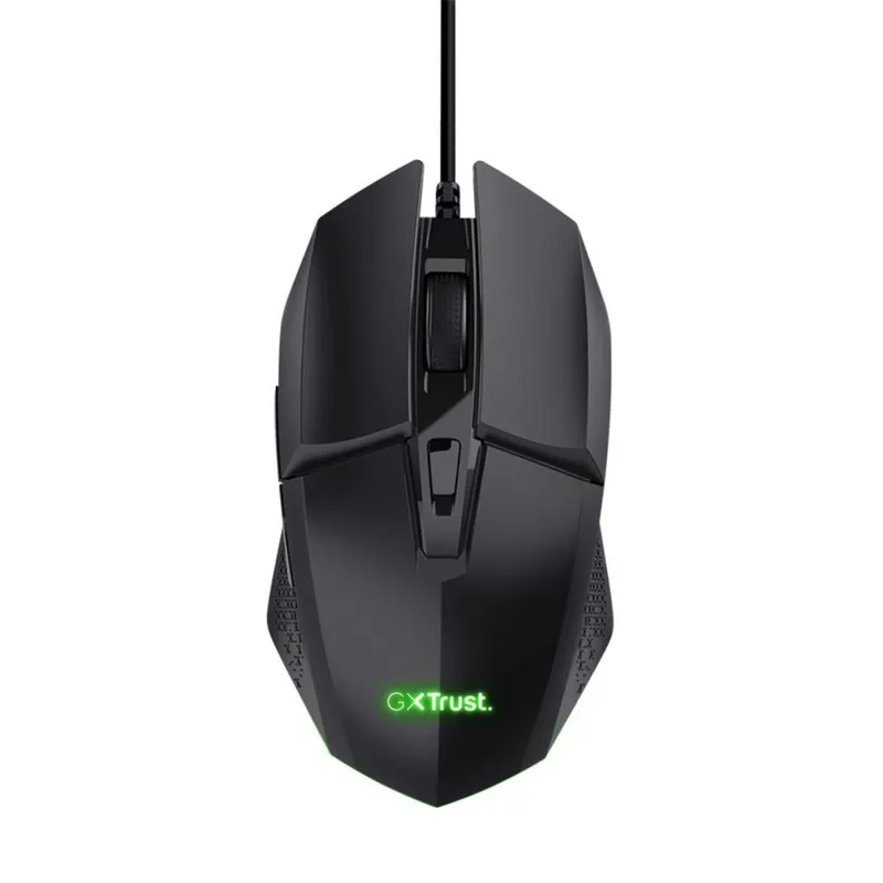MOUSE GAMER FELOX COM ILUMINACAO EM LED GXT 109 PRETO TRUST 25036