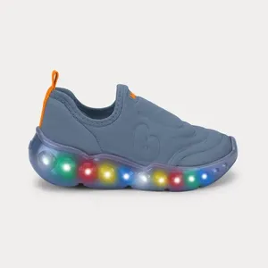 Tênis Infantil de Luz Bibi Roller Celebration 3.0 Azul 22
