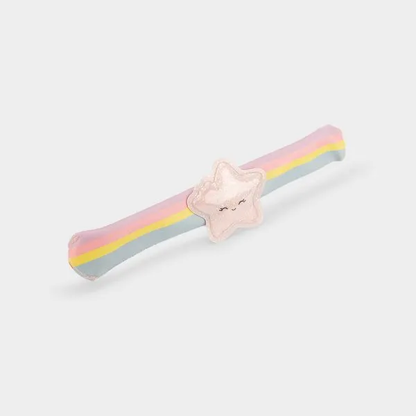 Pulseira Infantil Bibi Rosa de Estrelinha 16