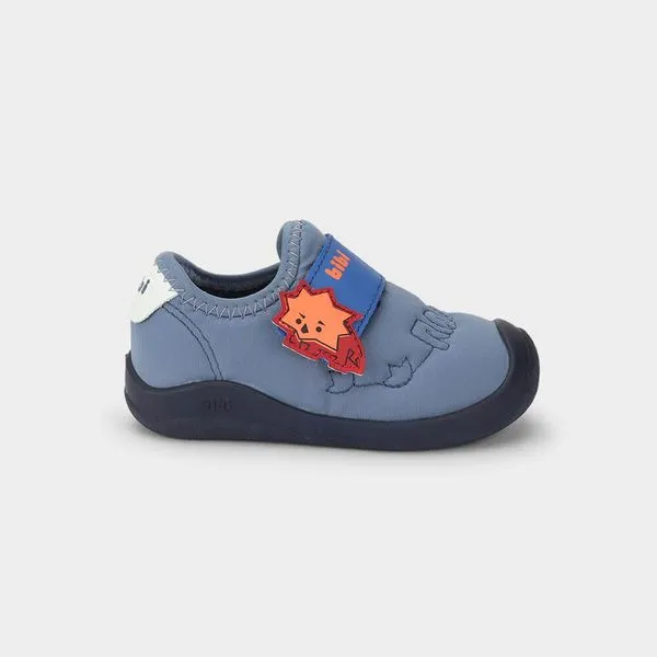 Tênis Infantil Bibi Fisioflex 5.0 Azul de Dinossauro 18
