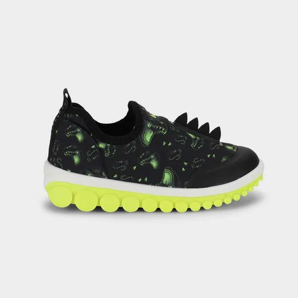 Tênis Infantil Bibi Roller 2.0 Preto de Dino 23