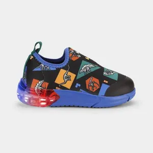 Tênis Infantil Bibi Space Preto de Dinossauros 28