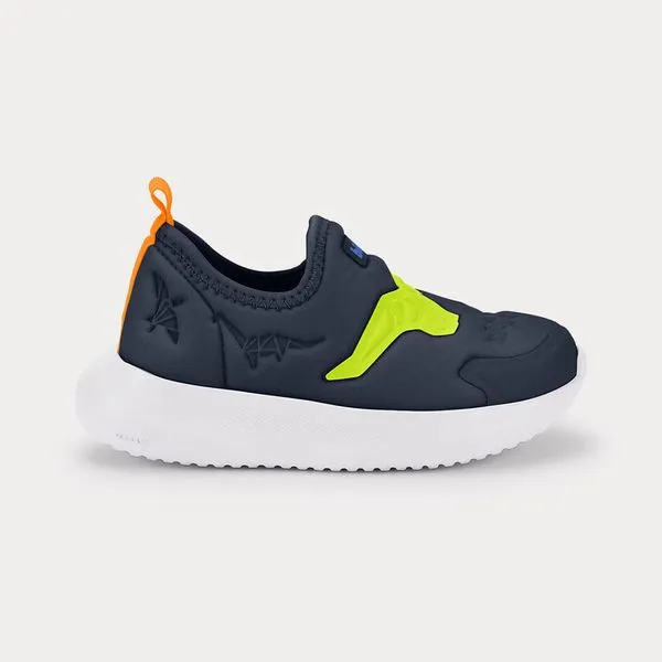 Tênis Infantil Bibi Flash Azul Marinho de Dinossauro 26