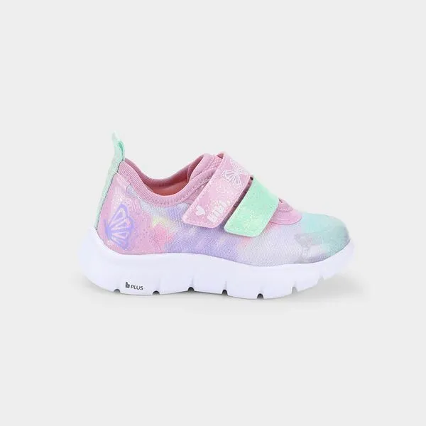 Tênis Infantil Bibi Energy Baby 2.0 Rosa com Verde 27