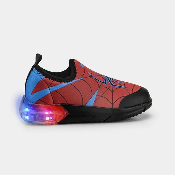 Tênis Infantil Bibi Space Vermelho com Azul de Aranha 28