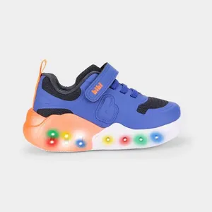 Tênis Infantil Bibi Fun Light Azul com Laranja 29