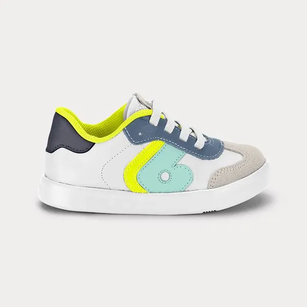 Tênis Infantil Bibi Agility Mini II Branco com Azul 21