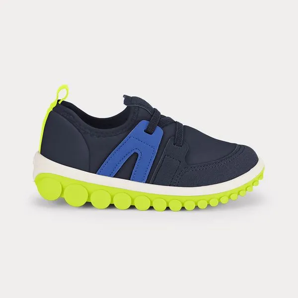 Tênis Infantil Bibi Roller 2.0 Azul com Verde 32